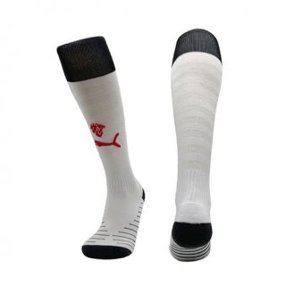 Chaussettes AC Milan extérieur 2025-2026 blanc noir