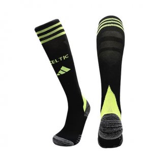 Chaussettes Celtic third 2025-2026 noir jaune