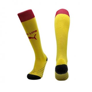 Chaussettes Lens domicile 2025-2026 jaune