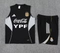 Debardeur Argentine+short noir blanc 2025-2026