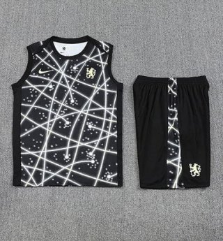 Debardeur Chelsea+short noir 2025-2026
