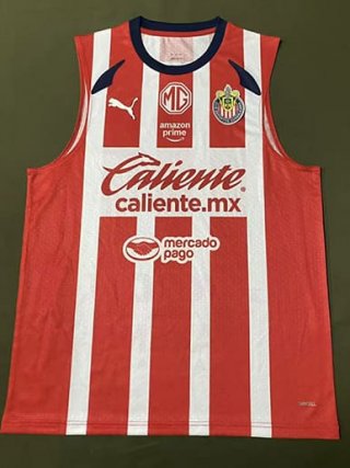 Debardeur Chivas 2025-2026 rouge blanc