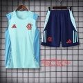 Debardeur enfant Flamengo+short bleu 2025-2026