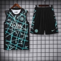 Debardeur enfant Inter Milan+short noir vert 2025-2026