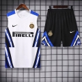 Debardeur Inter Milan+Short 2025-26 blanc bleu noir