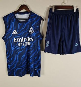 Debardeur Real Madrid+Short 2025-2026 bleu