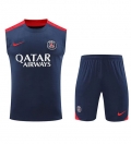 Debardeur PSG+Short bleu 2024/2025