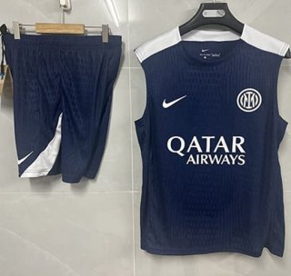 Ensemble debardeur Inter Milan 2025/2026 bleu