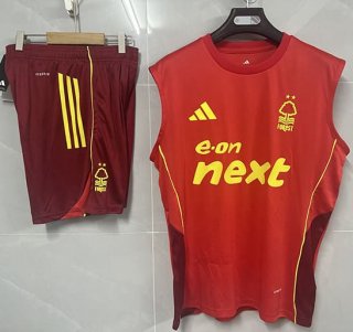 Ensemble debardeur Nottingham Forest 2025/2026 rouge