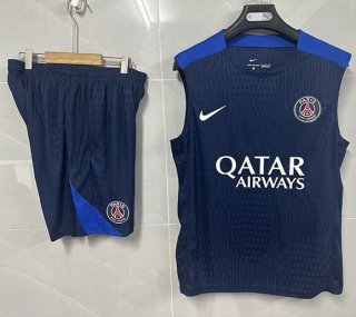 Ensemble debardeur PSG 2025/2026 bleu
