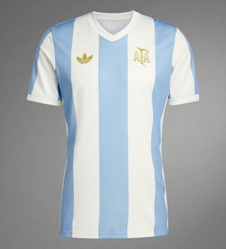 Maillot Argentine 50 ans bleu blanc 2024