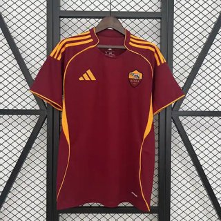 Maillot AS Roma domicile 2025-2026 rouge