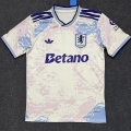 Maillot Aston Villa third 2025-2026 blanc violet bleu