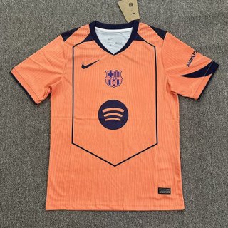 Maillot Barcelone édition-spéciale 2025-26 orange noir