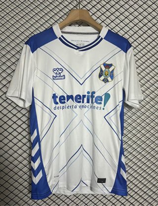Maillot CD Tenerife domicile 2025-2026 blanc bleu