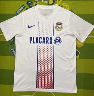 Maillot de foot Alverca extérieur 2025-2026 blanc rouge