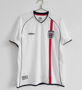 Maillot Angleterre rétro domicile 2002