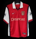 Maillot Arsenal rétro domicile 1999/2000