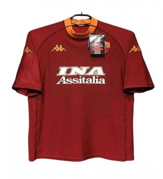 Maillot AS Roma rétro domicile 2000/2001