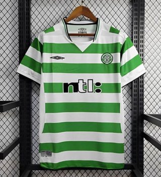 Maillot Celtic rétro domicile 2001/2002