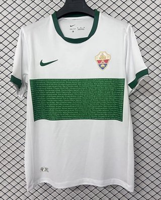 Maillot de foot Elche domicile 2025-2026 blanc vert