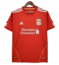 Maillot Liverpool rétro domicile 2010/2011