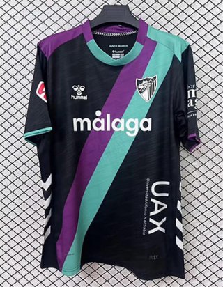 Maillot de foot Malaga third 2025-2026 noir violet vert