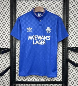 Maillot Rangers rétro domicile 1987/1988