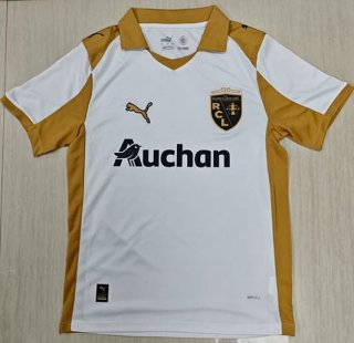 Maillot de foot RC Lens third 2025-2026 blanc brun
