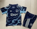 Maillot de football enfant Ajax extérieur 2025-26 bleu