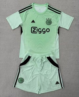 Maillot de football enfant Ajax gardien 2025-2026 vert