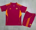 Maillot de football enfant AS Roma domicile 2025-2026 rouge
