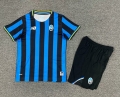 Maillot de football enfant Atalanta domicile 2025-26 bleu noir