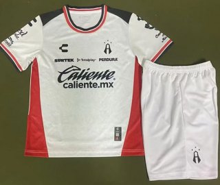 Maillot de football enfant Atlas extérieur 2025-2026 blanc rouge