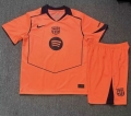 Maillot de football enfant Barcelone third 2025-2026 orange