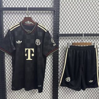 Maillot de football enfant Bayern Munich third 2025-2026 noir