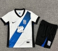 Maillot de football enfant Birmingham City extérieur 2025-26 blanc bleu noir
