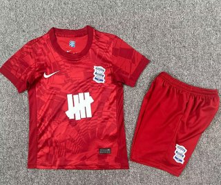 Maillot de football enfant Birmingham City third 2025-2026 rouge