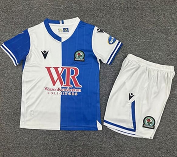 Maillot de football enfant Blackburn Rovers domicile 2025-2026