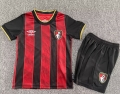 Maillot de football enfant Bournemouth domicile 2025-2026 rouge noir