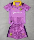 Maillot de football enfant Dortmund gardien 2025-2026 Violet