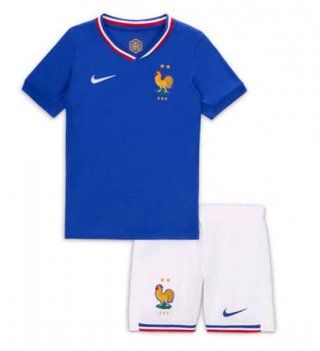 Maillot de football enfant Equipe de France domicile 2024