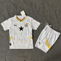 Maillot de football enfant Ghana domicile 2025-2026 blanc