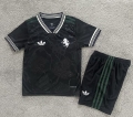 Maillot de football enfant Juventus third 2025-2026 noir