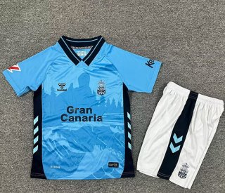 Maillot de football enfant Las Palmas extérieur 2025-2026 bleu blanc
