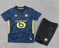 Maillot de football enfant Lille third 2025-2026 bleu noir