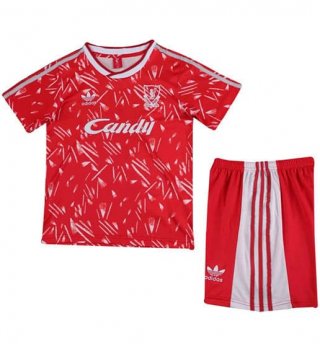 Maillot de football enfant Liverpool rétro domicile 1989/1990