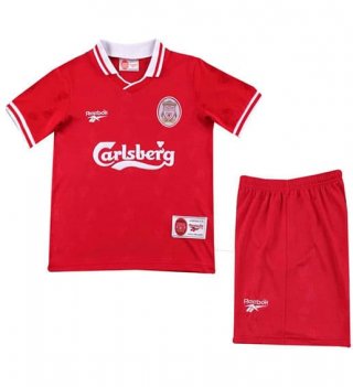 Maillot de football enfant Liverpool rétro domicile 1996/1997