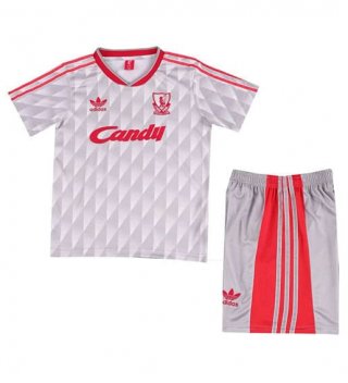 Maillot de football enfant Liverpool rétro extérieur 1989/1990