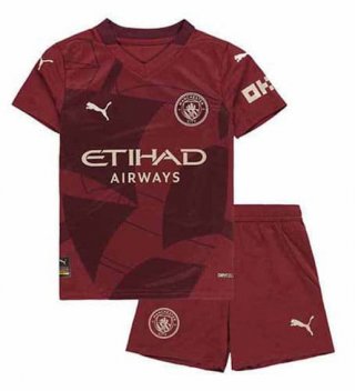 Maillot de football enfant Manchester City third 2024/2025